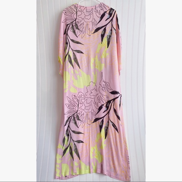 Anthropologie x Bel Kazan Open-Front Short Sleeve Duster Kimono NWT One Size - Picture 8 of 15